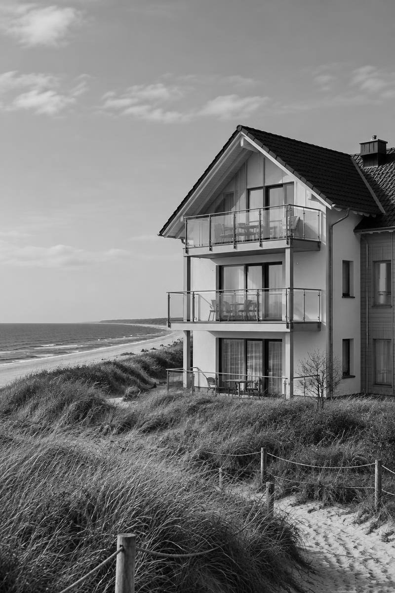 Ferienhaus in den Dünen an der Ostsee